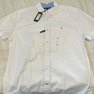 Tommy Hilfiger Regular Fit Button Down Short Sleeve